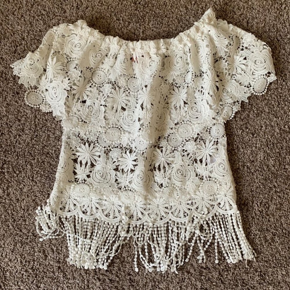Boho Lace Overshirt !! 2 for $25 !!